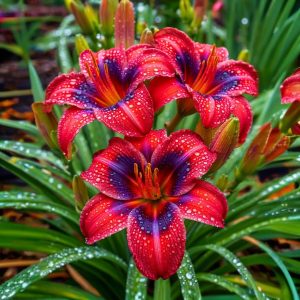 Лилейник Солар Вин купить по цене от 329р. в интернет-магазине «Посадика» с доставкой почтой в в Мытищие и по всей России – [изображение №1].